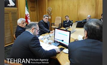 جلسه کمیته ترافیک با حضور شهردار تهران 19