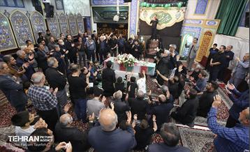 مراسم احیا شب ۲۳ ماه رمضان و تشییع شهید گمنام در حسینیه یرکی های مقیم تهران 22