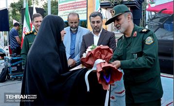 آیین نامگذاری بوستان شهیدان امیراحمدی 8