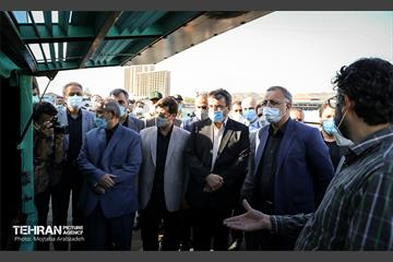 بازدید شهردار تهران از شرکت واحد اتوبوسرانی تهران 24