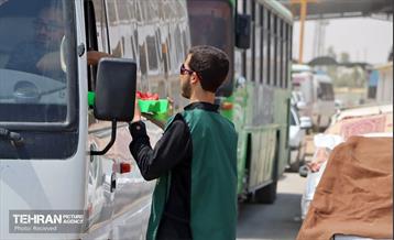 خدمات شهرداری تهران در مرز مهران 19