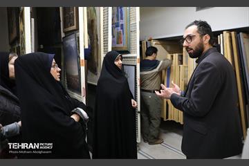 بازدید رییس کمیسیون فرهنگی شورای شهر تهران از موزه امام علی(ع) 10