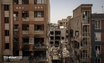 آثار حملات رژیم صهیونیستی در تهران 19