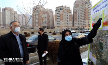 بازدید شهردار تهران از منطقه 22