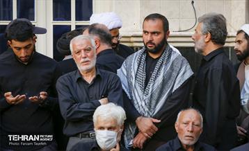 مراسم تشییع و خاکسپاری لاله های زهرایی در منطقه 5