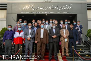 مراسم شانزدهمین سالگرد تأسیس سازمان پیشگیری و مدیریت بحران شهر تهران 43