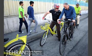 سه شنبه های بدون خودرو با حضور معاون فنی عمران شهرداری تهران 6