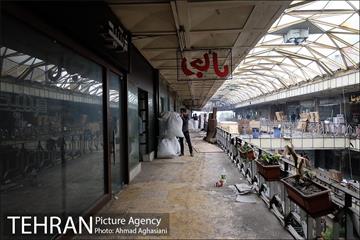 تخلیه اجناس مغازه های باقی مانده ساختمان پلاسکو -1 14