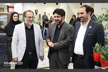 بازدید سخنگوی شهرداری تهران از موسسه همشهری 16