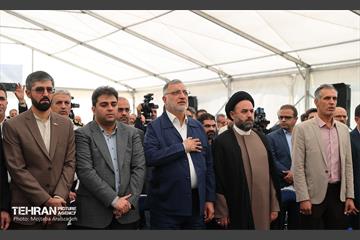 آیین بهره‌برداری از طرح نوسازی حمل و نقل عمومی تهران 34