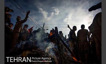 آیین گِل ‌مالی ‌لرستانیهای مقیم پایتخت 12