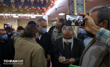 سخنرانی شهردار تهران در مسجد انصارالحسین (ع) 4