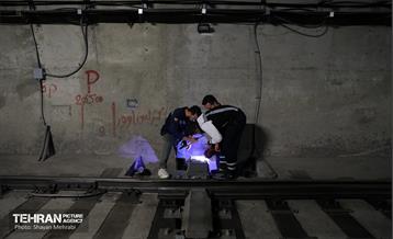 تست گرم بخش شمالی خط ۶ مترو تهران 44