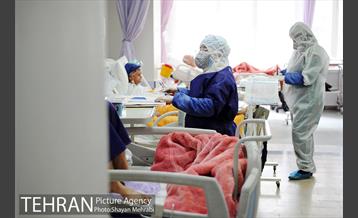 بخش بیماران کرونایی بیمارستان بوعلی 19