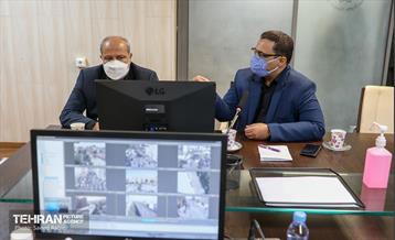 حضور شهردار تهران در مرکز کنترل ترافیک شهرداری تهران 2