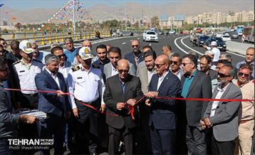 آیین افتتاح دسترسی شمال به جنوب بزرگراه آیت‌الله سعیدی 19