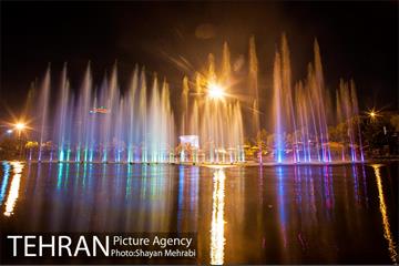 افتتاح آبنمای موزیکال بوستان نوروز 12