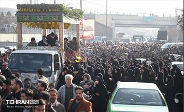 تشییع پیکر شهید مدافع حرم سعید علیدادی 36