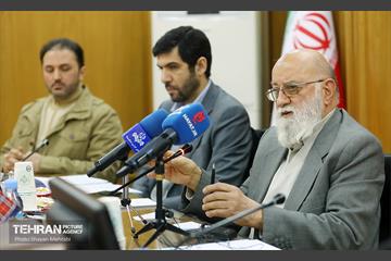 نشست خبری رئیس شورای اسلامی شهر و اعضای کمیسیون برنامه بودجه  23