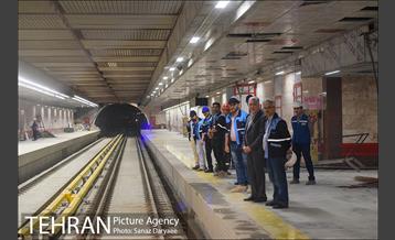 بازدید معاونت حمل و نقل شهرداری و اعضای شورای شهر تهران از عملیات اجرایی خط ۶ 25