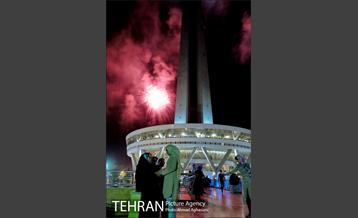 نورافشانی برج میلاد درشب عید سعید غدیر 15