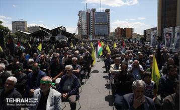 اجتماع صادقیون در میدان صادقیه تهران 43