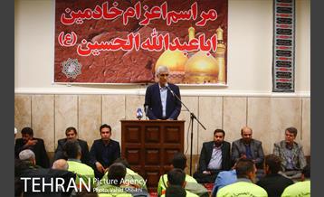 مراسم اعزام کاروان خادم الحسین (ع) شهرداری تهران به عتبات عالیات با حضور شهردار تهران 27