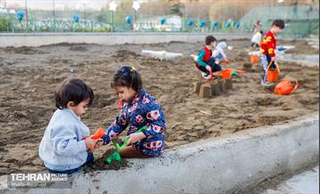 برپایی دهکده بهار ایران در بوستان ملت 55