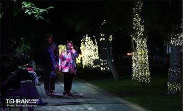«جشن نور تهران» در بلوار کشاورز 9
