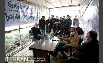 بازدید نماینده مجلس و معاون شهردار از پروژه شار باغ حضرت فاطمه الزهرا(س) 12