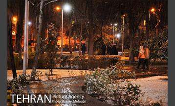 بارش برف در تهران 10
