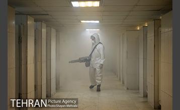 عملیات ضدعفونی امامزاده صالح(ع) 19