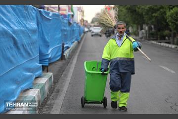 حضور پرسنل خدمات شهری در مسیر راهپیمایی روز قدس 6