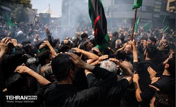 خیمه سوزان ظهر عاشورا در چهار راه گلوبندک  32