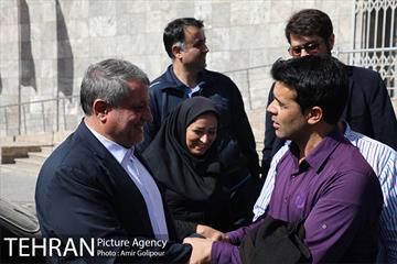 بازدید مهندس محسن هاشمی و دکتر شجاع پوریان از اماکن و پروژه های منطقه ۲۲ 22