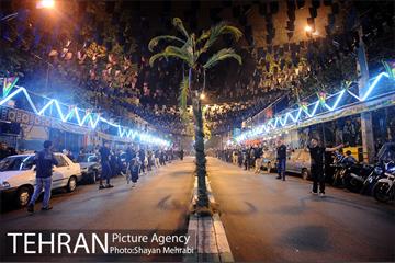 شور حسینی در خیابان گرگان 17