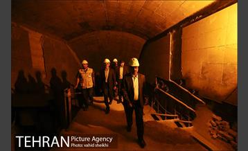 بازدید سرپرست شهرداری تهران از خط 6 مترو تهران 25