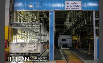 خط تولید اتوبوس های جدید شهری 22