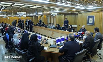 نشست خبری  رئیس شورای اسلامی شهر تهران 16