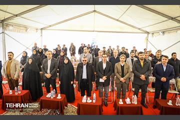افتتاح نیروگاه خورشیدی 130 کیلو‌واتی  1