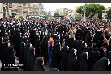 پردیس های فرهنگی شهرداری تهران در مسیر راهپیمایی روز قدس 16