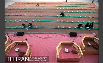 اجرای کرسی های تلاوت قرآن ویژه ماه مبارک رمضان در میدان امام حسین 20