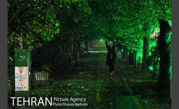 بارش شدید باران و تگرگ در تهران 8