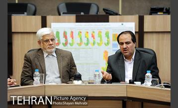 بازدید مجمع نمایندگان تهران در مجلس شورای اسلامی از ستاد مدیریت بحران شهر تهران 17