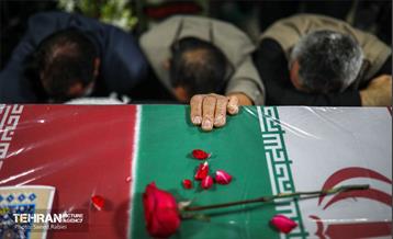 مراسم وداع با شهید سید مرتضی رضا قدیری در حراست شهرداری 39