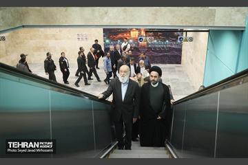 افتتاح متروی میدان خراسان 9