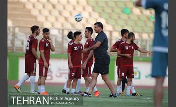 تمرین تیم فوتبال سایپا تهران