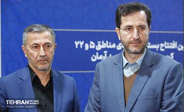 آیین افتتاح پروژه ‌های منطقه 5 شهرداری تهران 2