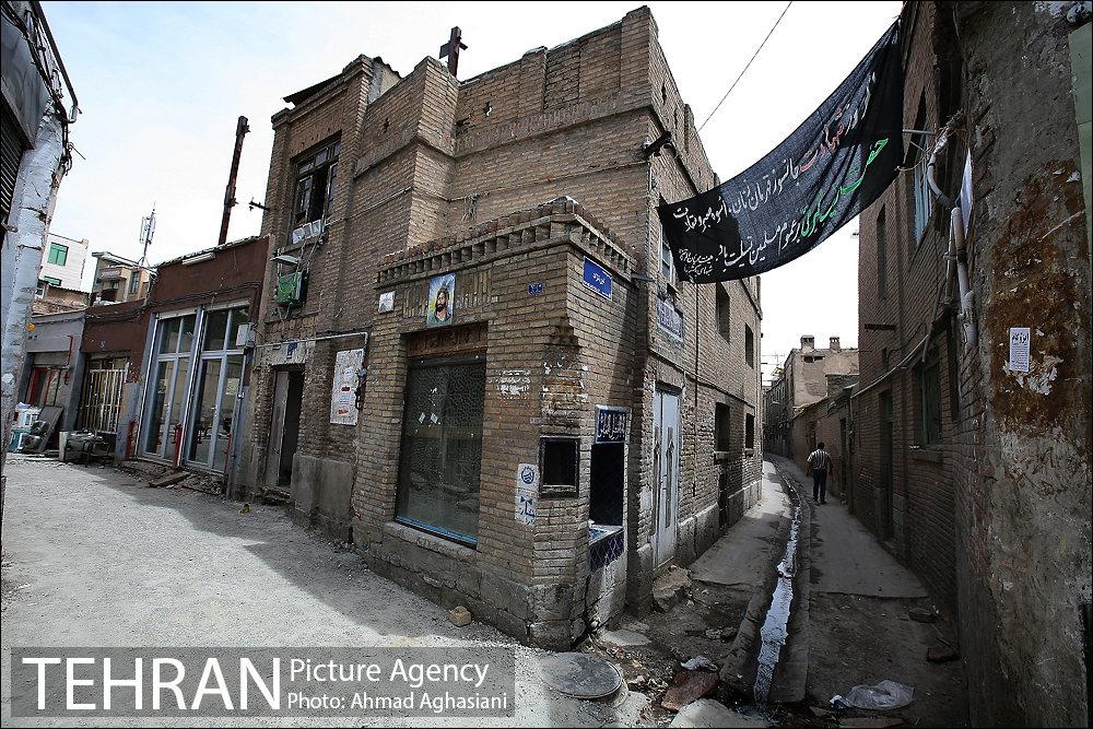 سنگ فرش شدن محله امام زاده یحیی 4