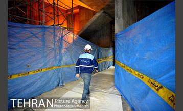 آغاز  حفاری تونل  محور جنوبی خط 6 مترو تهران 43